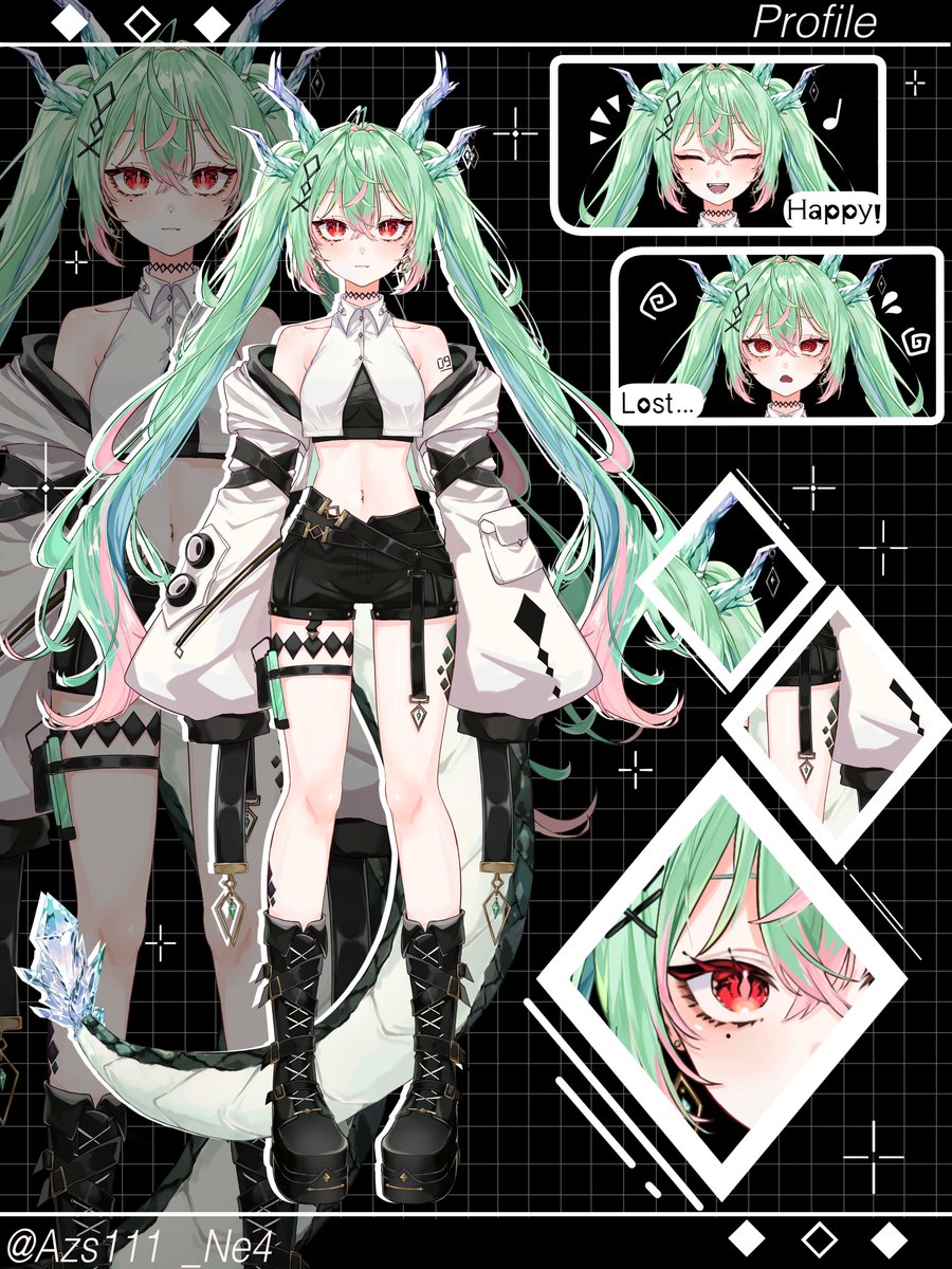 ne4_la's tweet image. 💠 #初投稿💠

初めまして人間！
完全セルフ受肉 の異世界から来たドラゴン

✧梓川ねあ✧だよ!

人間達と触れ合うために絶賛 #Vtuber準備中 だ！

✧今なら最古参!
✧メタ発言連発のダメドラゴン💧
✧歌と絵が大好き!

🤍♻️💬＋👤全巡回していくから、これからよろしくねっ!⋆✦

#新人Vruber