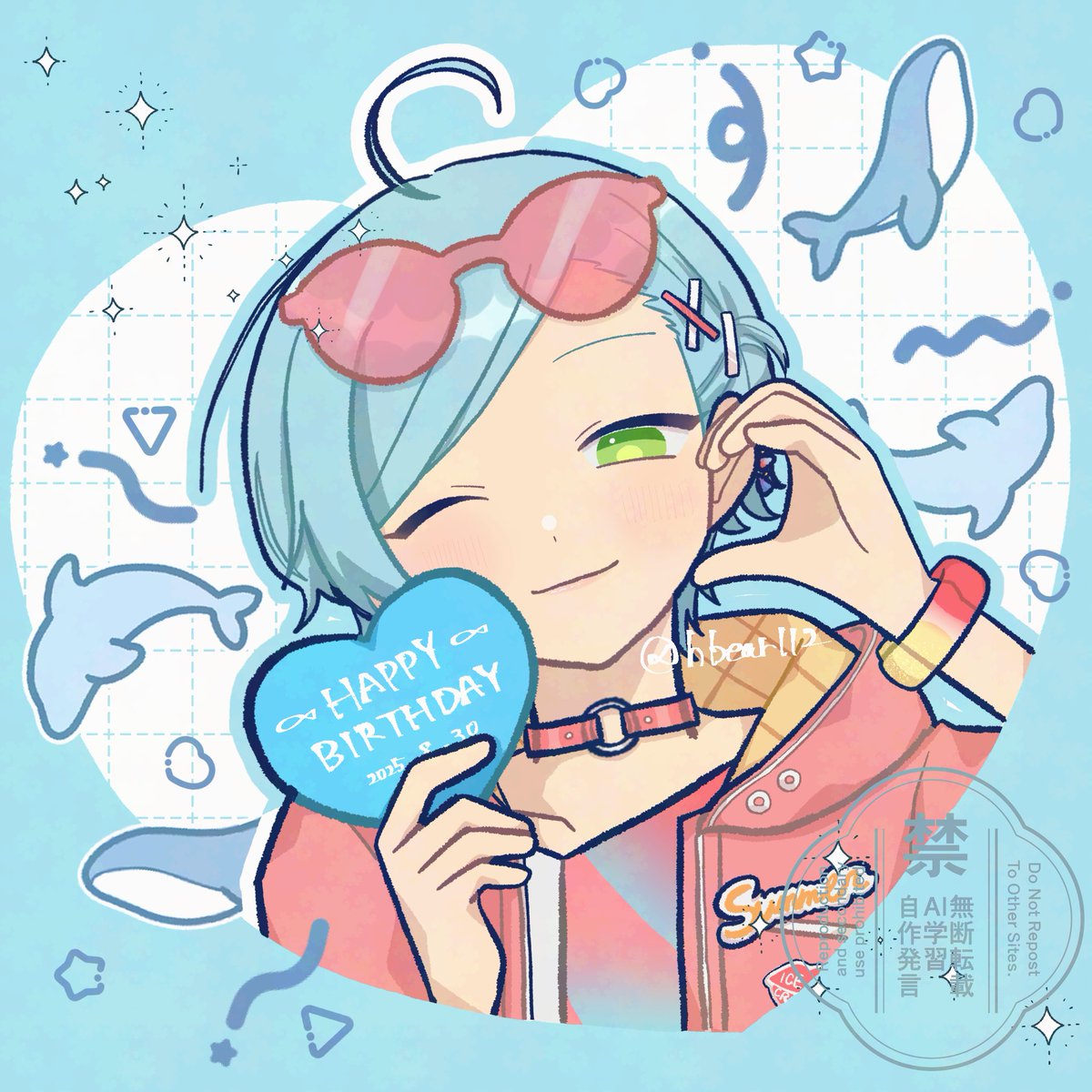 hbear112's tweet photo. #深海奏汰誕生祭2025
#深海奏汰生誕祭2025

奏汰おめでとう🐟🩵🩵🩵 https://t.co/uY7oubifk9