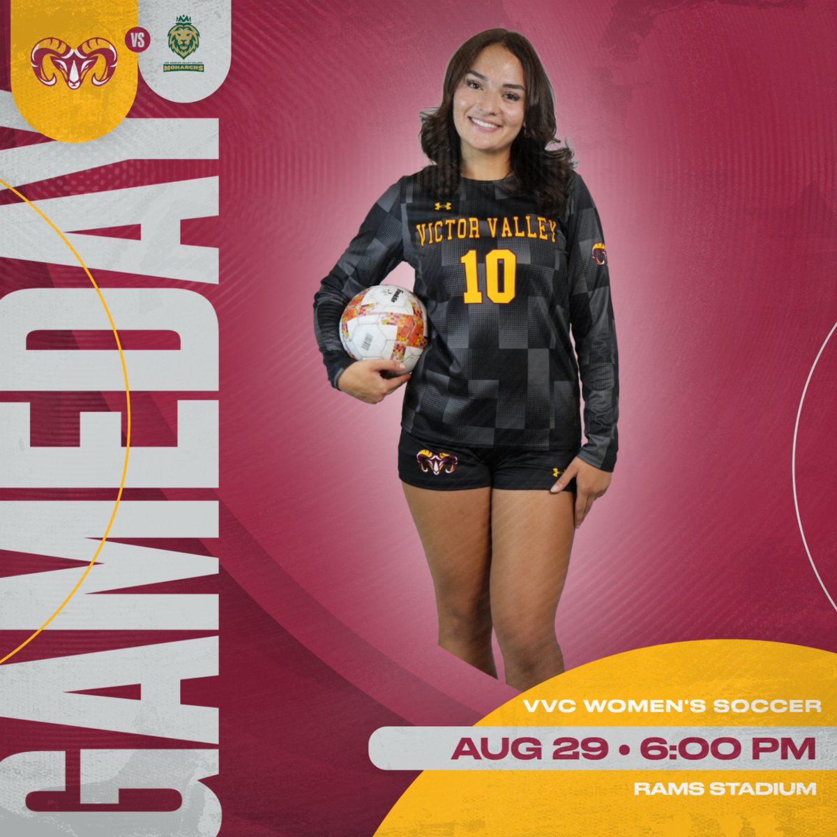 ⚽️🔥 VVC Women's Soccer defends home turf!
🆚 LA Valley College
📍 Rams Stadium
🕕 6:00 PM
🗓️ Today – August 29
Concessions open — grab a snack and cheer loud! 💚
#VVCSoccer #HomeGame #RamsNation #HornsUp 🐏 #CollegeSoccer #GameDayVibes