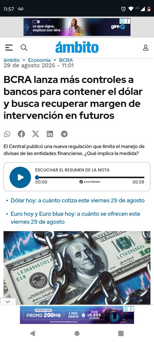 Menos mal q venían a cerrar el Central y terminar con las regulaciones...
