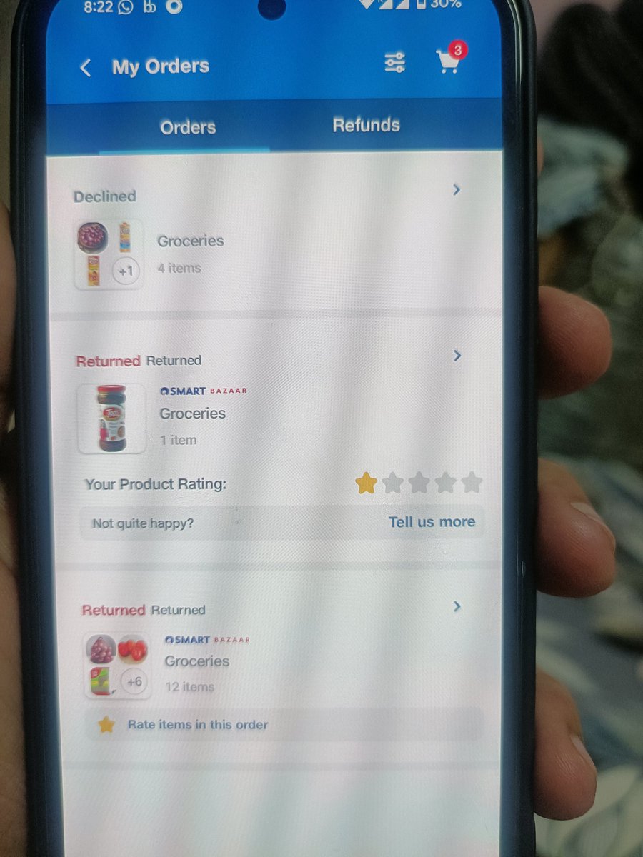 Pathetic <a href="/JioMart/">JioMart</a> Ordered 3 items, not a single one delivered. Absolute fraud app with third-class service. Fix your useless platform! no support 😡 #JioMart #WorstService <a href="/JioMart_Support/">JioMart Support</a> <a href="/reliancejio/">Reliance Jio</a> <a href="/reliancegroup/">Reliance Group</a> <a href="/RelianceDigital/">Reliance Digital</a> <a href="/RelianceEnt/">Reliance Entertainment</a> <a href="/PMOIndia/">PMO India</a>  <a href="/jagograhakjago/">Consumer Affairs</a>