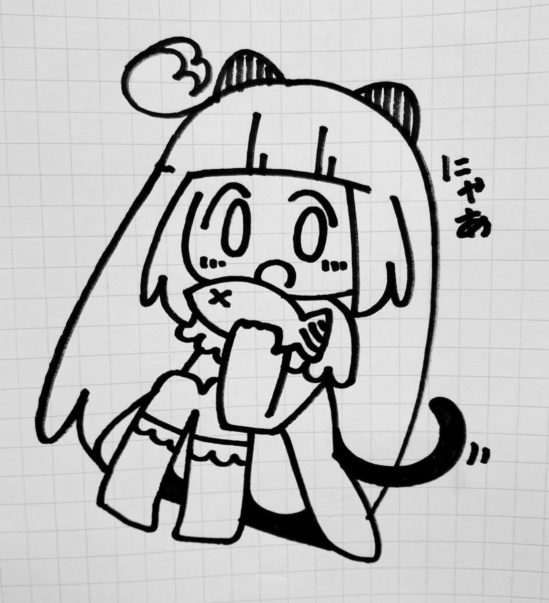猫魚サインペン 