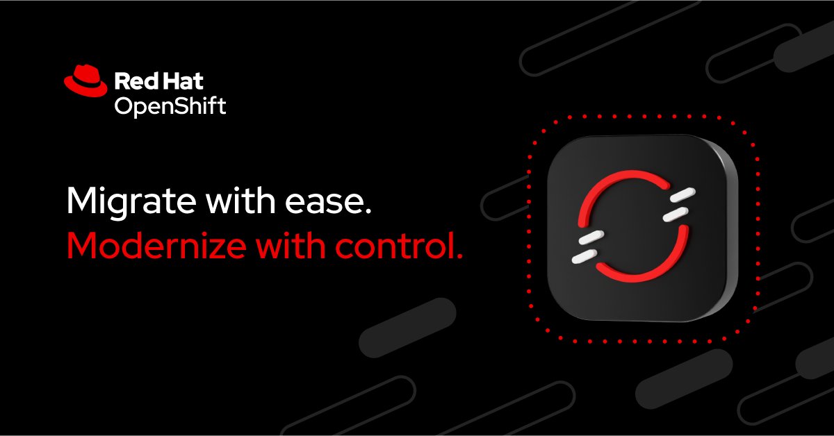 Looking to modernize your infrastructure? Red Hat @OpenShift #Virtualization lets you run VMs and containers on one consistent platform, simplifying operations and accelerating your cloud-native journey. red.ht/4m283df