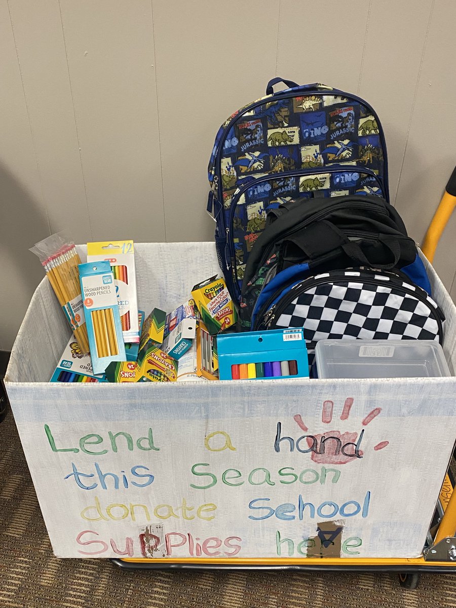 Shoutout to Burleson Wash and Lube for supporting BISD with this school supply donation! 👏🌟