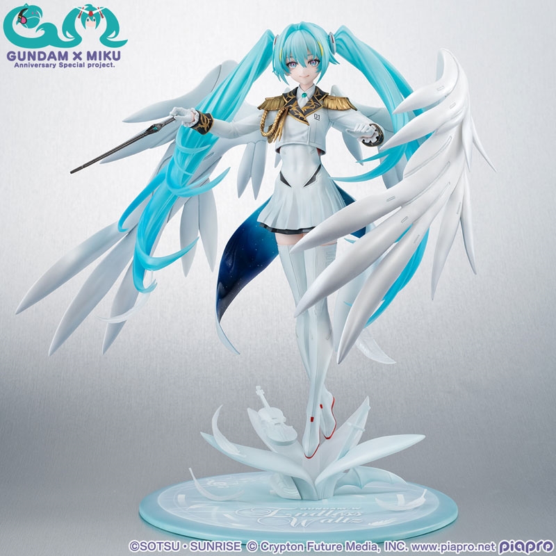 ウイングガンダムゼロ EWモチーフの初音ミクフィギュアが登場。天使の翼が映える1/7スケールフィギュア

4gamer.net/games/991/G999…

発売は2026年6月予定で，価格は2万7500円（税込）。現在あみあみを含む一部流通限定で予約受付中