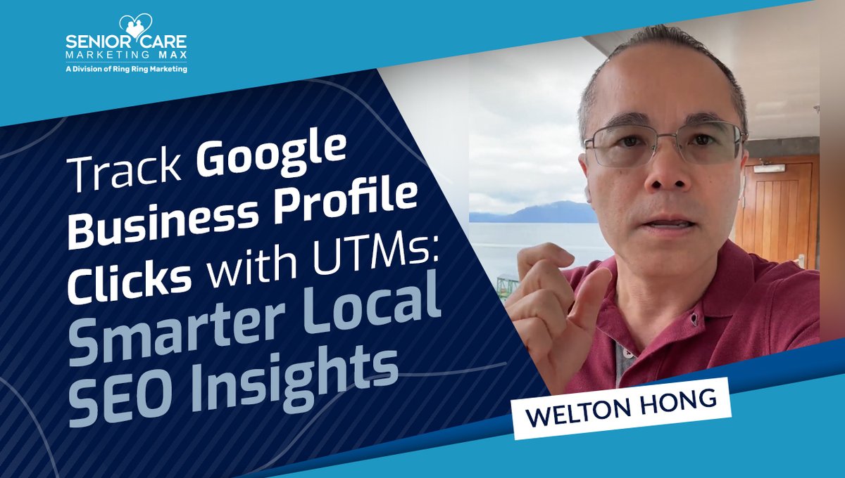 SeniorCareMax's tweet image. Still guessing where your GBP clicks come from?

UTM tags = real data, clear ROI. Track links, bookings, &amp;amp; locations in GA4.

🔗 youtube.com/watch?v=qkaQti…

#LocalSEO #GA4 #UTMTracking