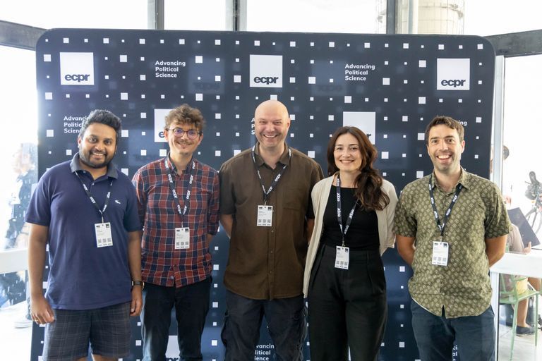 ECPR's tweet photo. 🎬 It's a wrap! The General Conference #ecprgc25 and Methods School #ecprms has finally come to an end after 4 days of networking, plenary events &amp; intense sessions!

💙 A warm thanks to our host @Auth_University, the organising team and student volunteers!

👋 See you next year! https://t.co/1mEthaUBb1