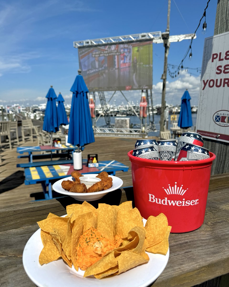 Football is back! 🏈 📣

Join us tomorrow at Marina Bar &amp; Grill for our College Football Kickoff Party &amp; Oyster Bash! Ice-cold beer, fresh oysters, games, and all the team spirit you can bring.

Sat, Aug. 30 | 12–11 PM | Marina Bar &amp; Grill

🔗: bit.ly/3H9Dgwl