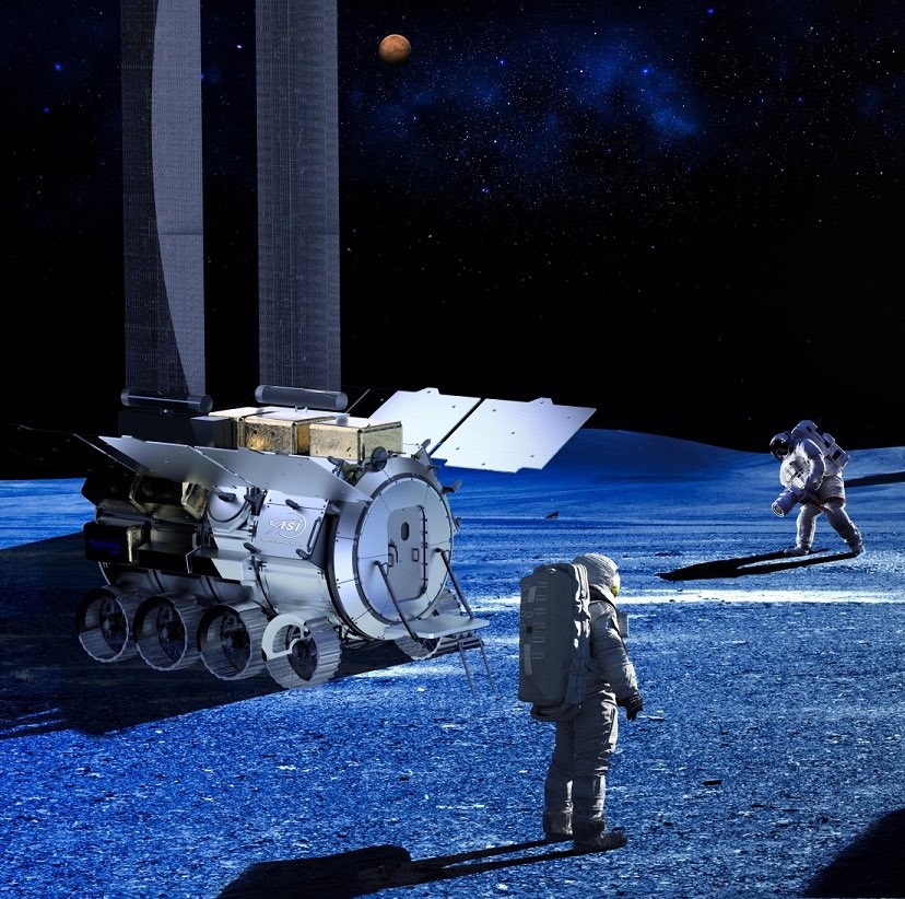 Txifliti's tweet image. #ProgressMS32 zamaontzia erregaiaz hornitzen hasi da.

Thales Alenia Space italiarrak ilargiko base iraunkor baten garapena hasi du. 2033an abiaraziko den habitata, NASAren Artemisa Programan erabiliko da astronautei laguntzeko eta ibiltzeko gaitasunak izateko.

#Espazioa