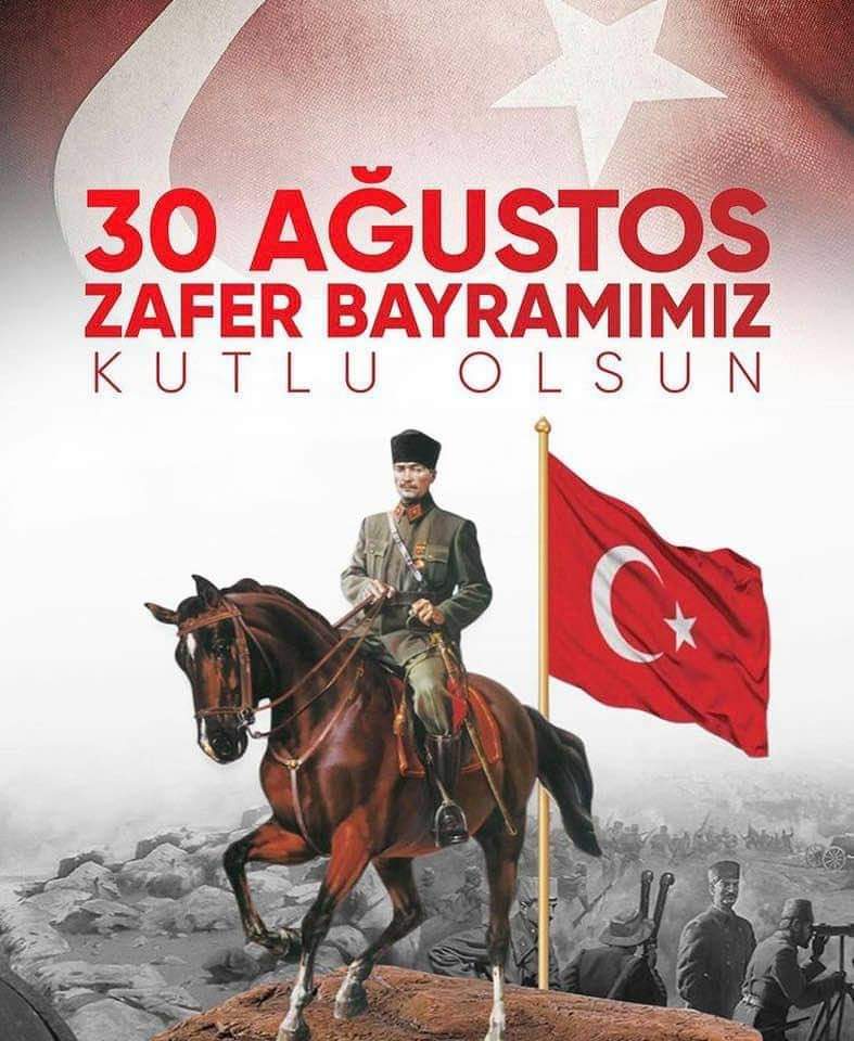 Zafer hakedenlerin dir..
Bugünümüz kutlu olsun.

Allah, bir daha savaşmayı nasip etmesin..

#30ağustoszaferbayramımızkutluolsun