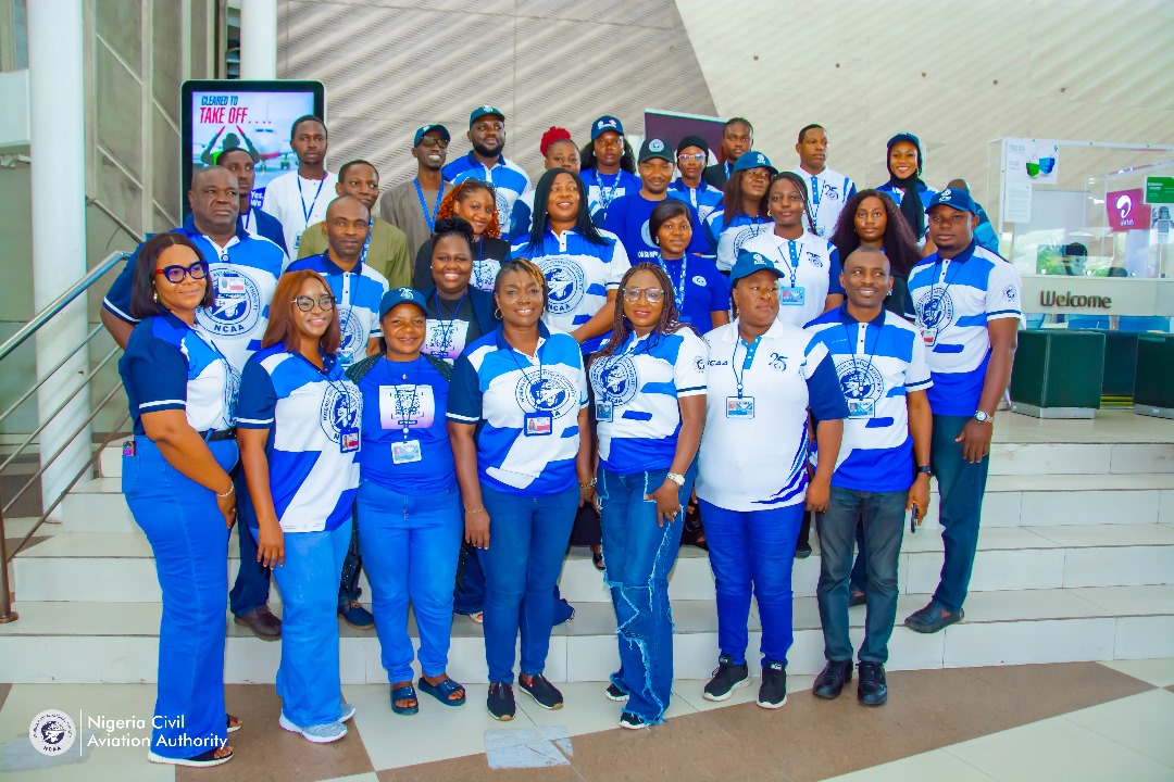 NigeriaCAA's tweet photo. NCAA Holds Awareness on Unruly Passenger's Behavior.

The Nigeria Civil Aviation Authority (NCAA) on 29th August 2025 carried out a Consumer Protection awareness campaign on unruly passenger behavior at the domestic and international wings of the Nnamdi Azikiwe International Airport, Abuja.

The exercise was led by the General Manager, Consumer Protection, Mrs. Ikwo Uloh, and the General Manager, Business Education & Awareness, Mrs. Pero Sylvia. They stressed the importance of passenger safety and compliance with crew instructions to ensure smooth and safe flight operations.

Flyers and QR codes were distributed to passengers, who were also guided on how to file formal complaints using the QR codes or the official Consumer Protection email.