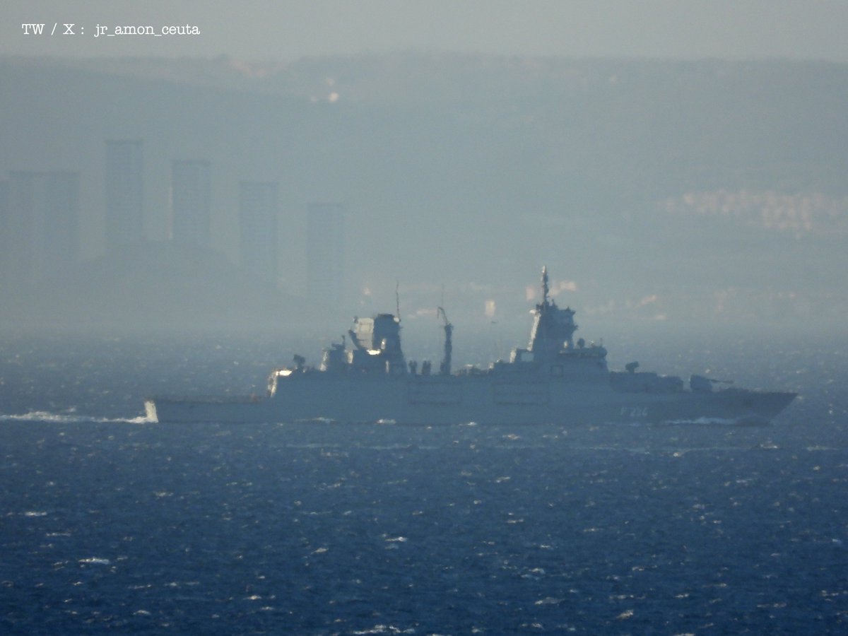 jr_amon_ceuta_shipspotting (@jr_amon_ceuta) on Twitter photo 🇩🇪 German Navy Baden-Wurttemberg-class frigate FGS Sachsen-Anhalt (F224) eastbound in the Strait of Gibraltar - August 29, 2025
<a href="/WarshipCam/">WarshipCam</a> 🇩🇪 German Navy Baden-Wurttemberg-class frigate FGS Sachsen-Anhalt (F224) eastbound in the Strait of Gibraltar - August 29, 2025
<a href="/WarshipCam/">WarshipCam</a>