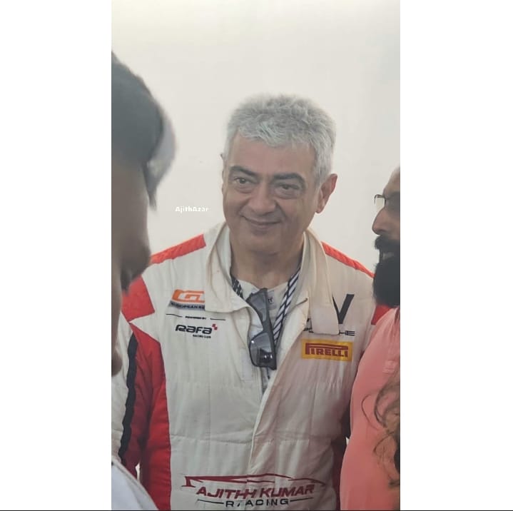 Ajith sir with Fan Girl at Nürburgring GT4 European series 

| #AK #Ajith #Ajithkumar | #AjithKumarRacing | #GT4Series | #AKRacing | #Avracing |