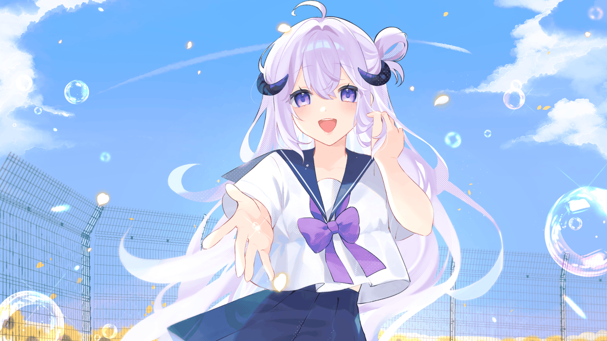 I did the art for Valk's new MV!! 🌈☀️