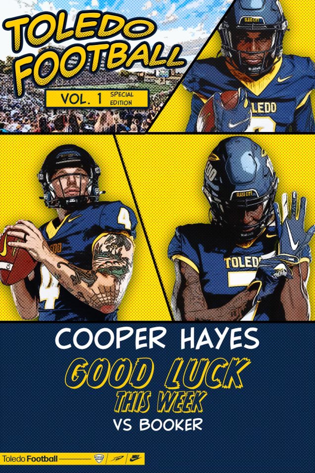 Appreciate the love! <a href="/ToledoFB/">Toledo Football</a> <a href="/HazellKyle/">Kyle Hazell</a> <a href="/ToledoQBs/">Robert Weiner</a>