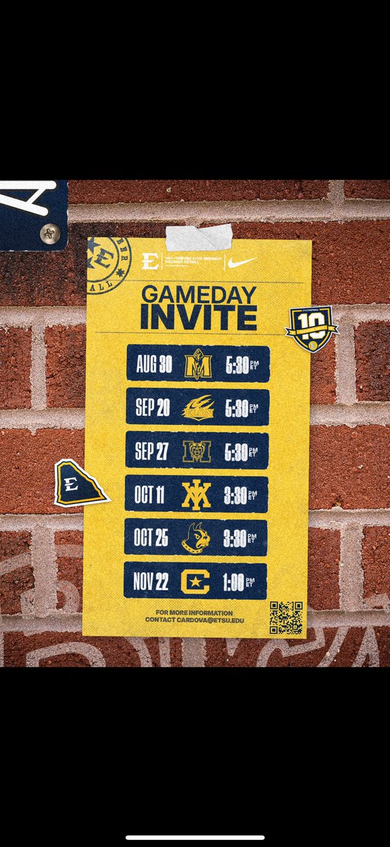Max Olejasz (@max_olejasz) on Twitter photo Excited to be at ETSU for their home opener this Saturday!!!
<a href="/CoachB_Blackmon/">Brian Blackmon</a>
<a href="/ETSUFootball/">ETSU Football</a> Excited to be at ETSU for their home opener this Saturday!!!
<a href="/CoachB_Blackmon/">Brian Blackmon</a>
<a href="/ETSUFootball/">ETSU Football</a>