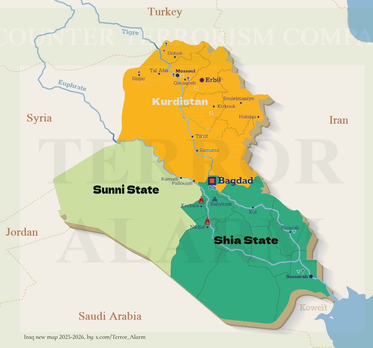 Sunni Areas Of Iraq