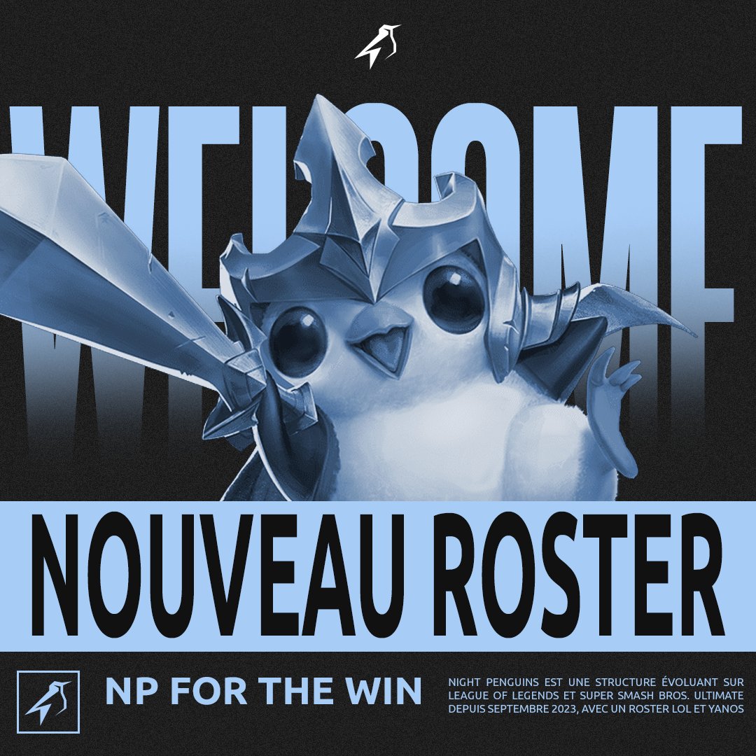 La dernière étape du NT 2025 commence aujourd'hui !
L'occasion parfaite de finir l'année sur une belle note.

Quentin : <a href="/inksuo/">Inksuo</a>
Gwendal : <a href="/Gwendal__/">Gwendal</a>
Léo : <a href="/NEWJEANSYSL/">NJZ</a>
Nizz : <a href="/NiZz_lol/">NiZz</a>
Vroum vroum : <a href="/ElVroumVroum/">Vroum Vroum</a>

#NPWIN 🐧