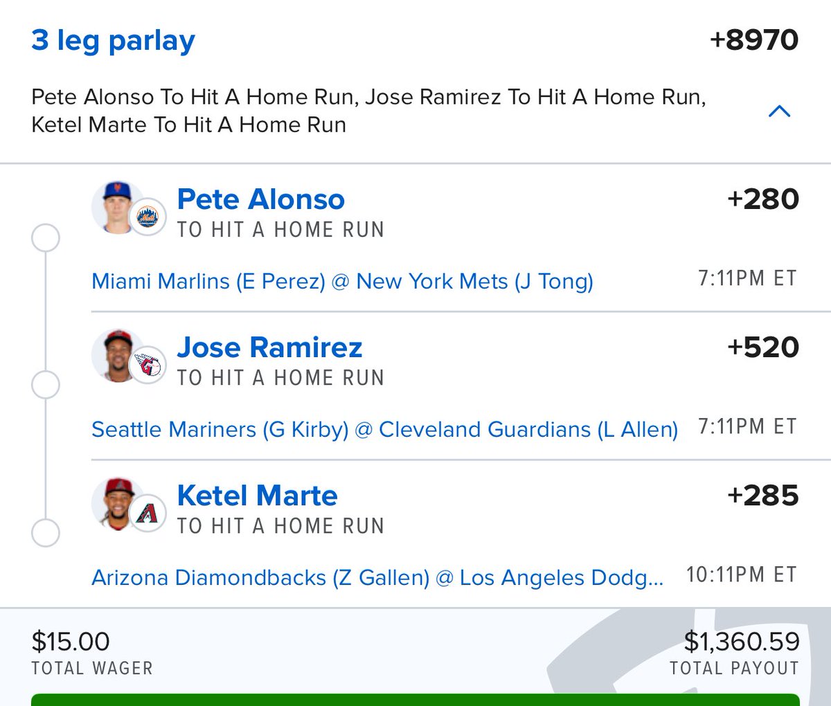 MetsMan (@metsmanparlays) on Twitter photo 