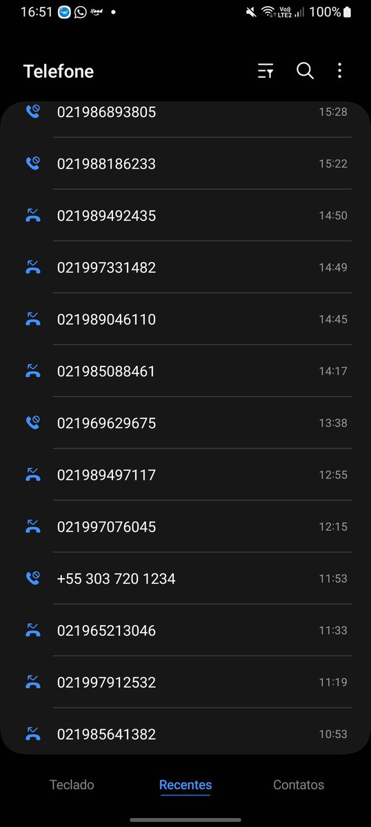 haliddng's tweet image. foram 17 ligações só ontem,é isso todo dia, e ninguém faz nada.