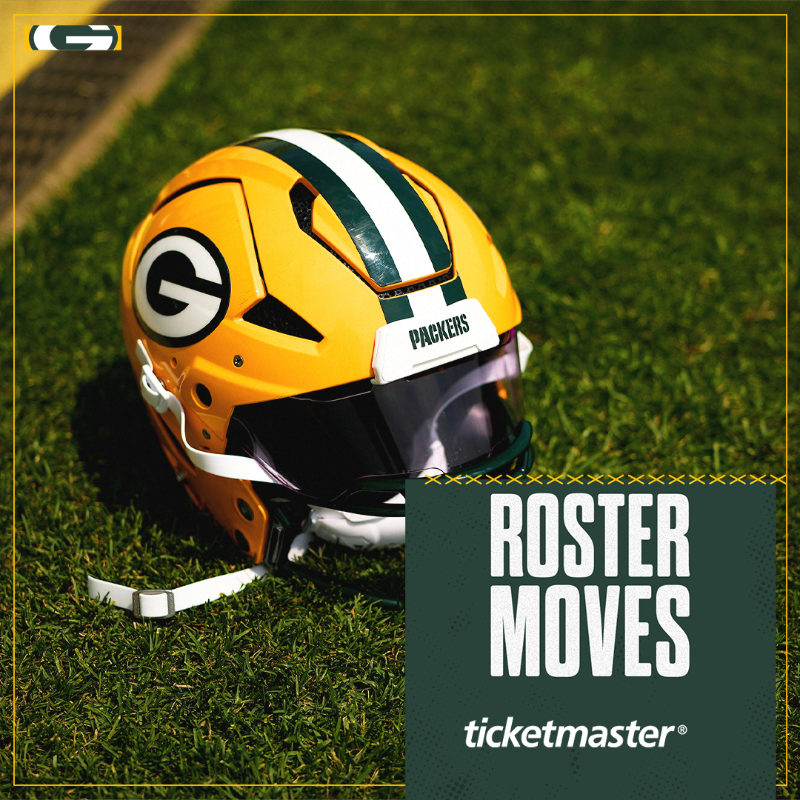 packers's tweet photo. Packers make roster moves