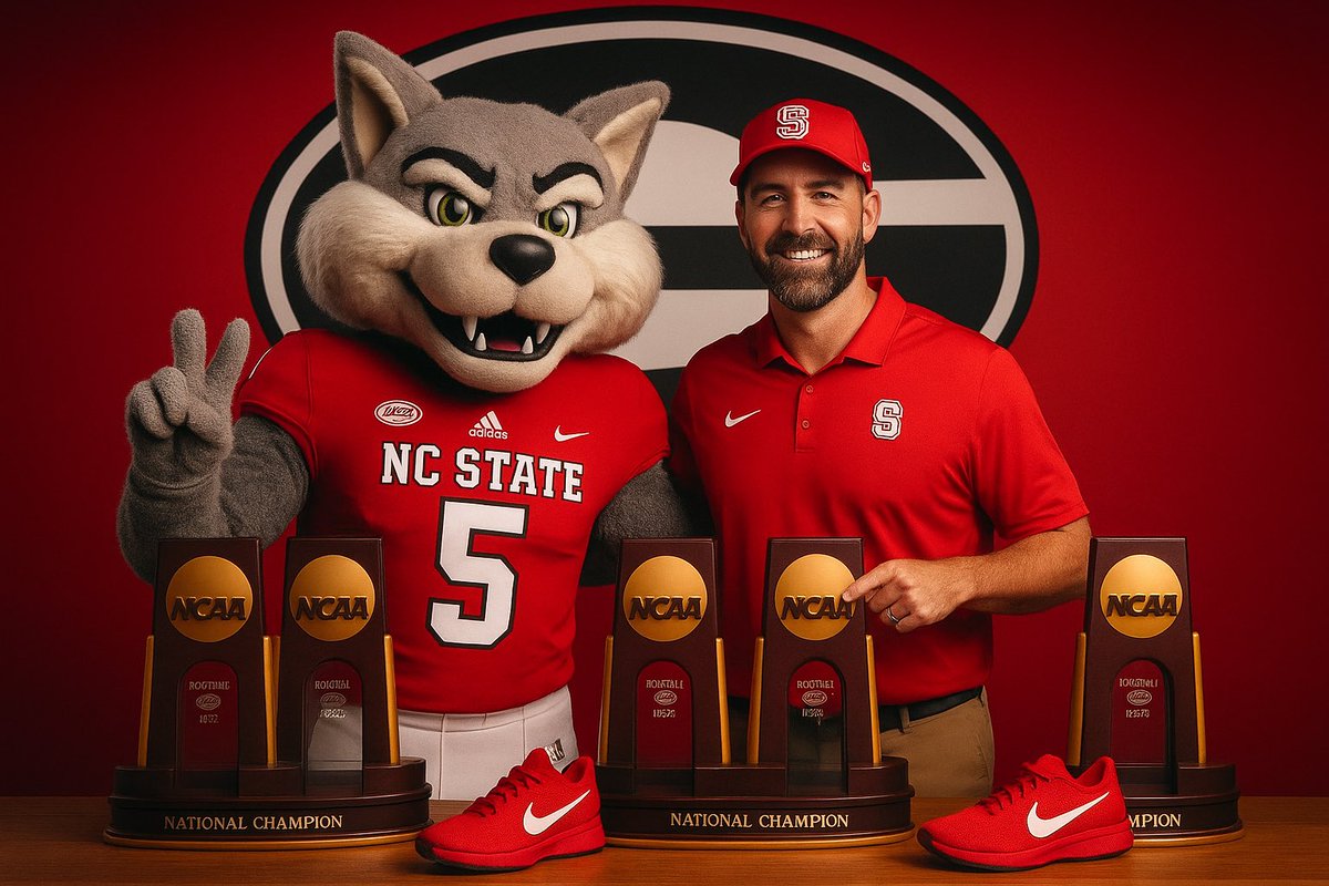 CollegeFBPope's tweet photo. 13 seasons. 5 National Titles. 7 ACC titles. 3 Heisman winners.  And endless memories. My kids grew in Raleigh North Carolina and this place will always feel like home. Thank you for the opportunity and support. 

But I cannot wait to get down to Athens to take over the Bulldogs. https://t.co/Vc8J2hIvgx