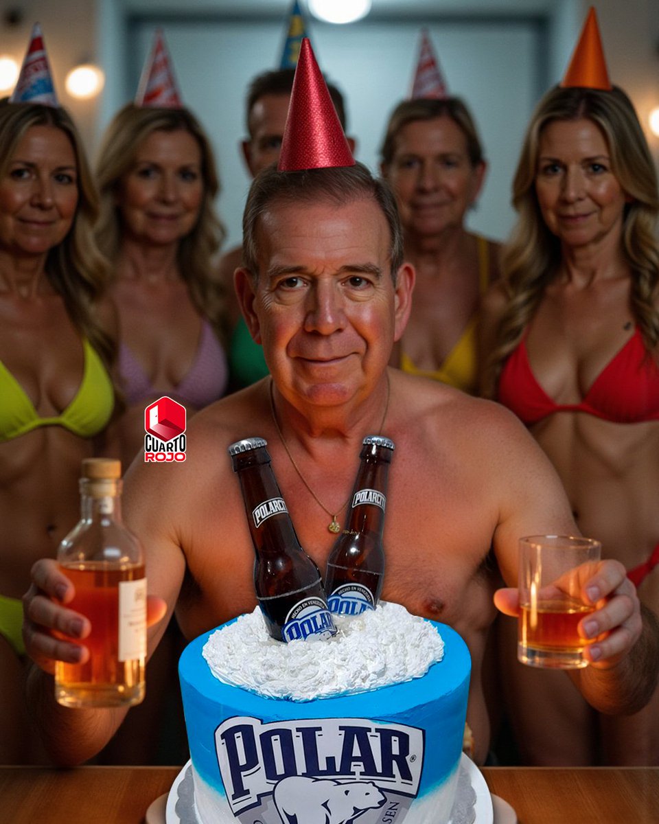 #Exclusiva Lo que se dice del party de cumpleaños de Edmundo Gonzalez no es juego 🍻

Madrid en llamas este viernes. 

Venezuela no te extraña! 🇻🇪 #29ago