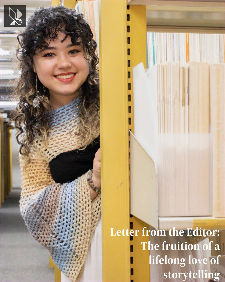 OPINION: Letter from the Editor: The fruition of a lifelong love of storytelling 

📝: <a href="/GiannaOrtner/">giannae.ortner_reports</a> 
📸: <a href="/izzybeltran24/">Ismael Beltran</a> 

Read more: buff.ly/pSyghEe