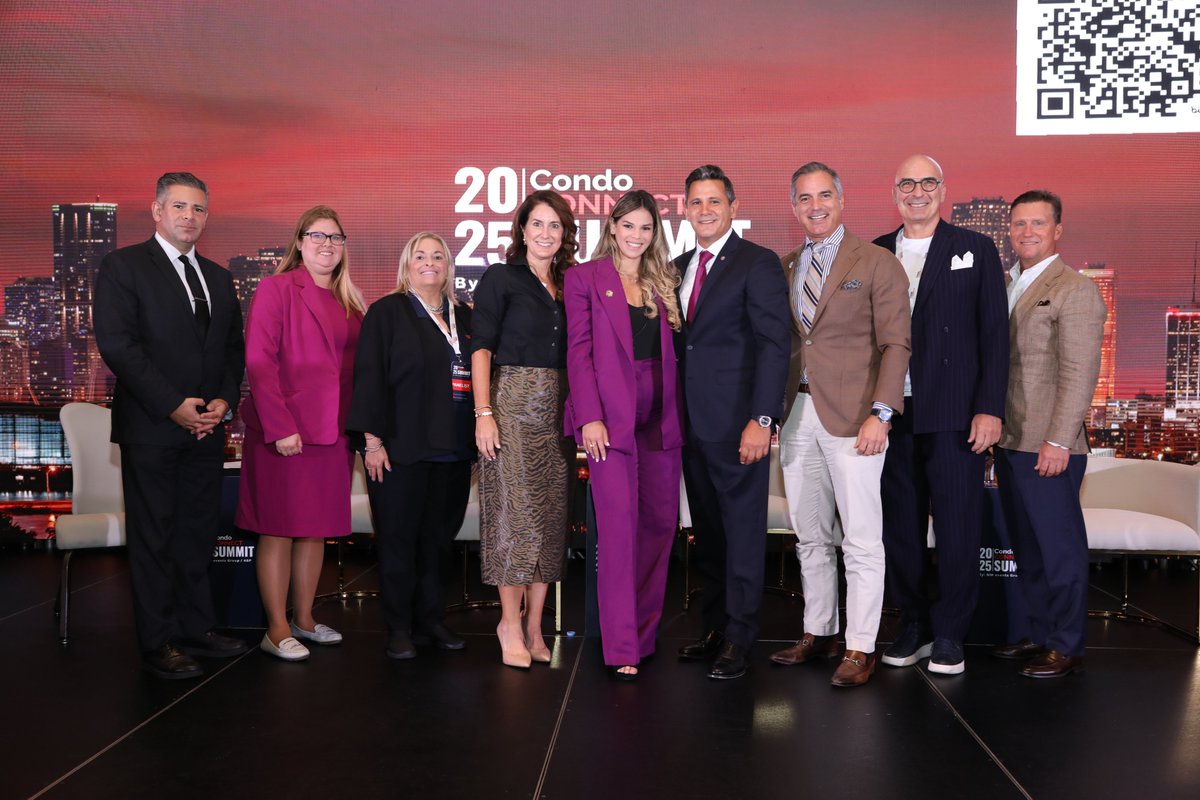 TeamPizzo's tweet photo. This week, @SenPizzo and @Jenn_Bradley participated in a panel at the 2025 Condo Connect Summit in Aventura, Florida. Thanks for visiting our district, Senator Bradley! https://t.co/HYXQAeHv9T
