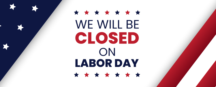 In observance of the Labor Day Holiday, our offices will be closed on Monday September 1st. We will resume normal business hours on Tuesday September 2nd.  You can contact us via email and place orders on our website. We wish you a safe and happy Weekend!
zurl.co/o2yxt