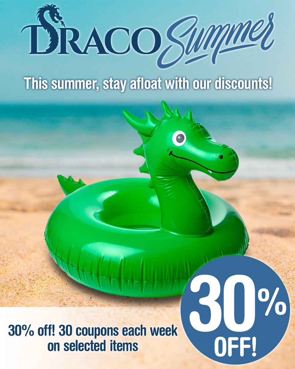 ☀ DracoSummer ☀LAST HOURS!☀
👉30 coupons for a 30% discount per week
👌Discounts for the first 30
dracoideas.com/shop/en/127-dr…
First come, first served!
#boardgames 
#Wargames
#DracoSummer