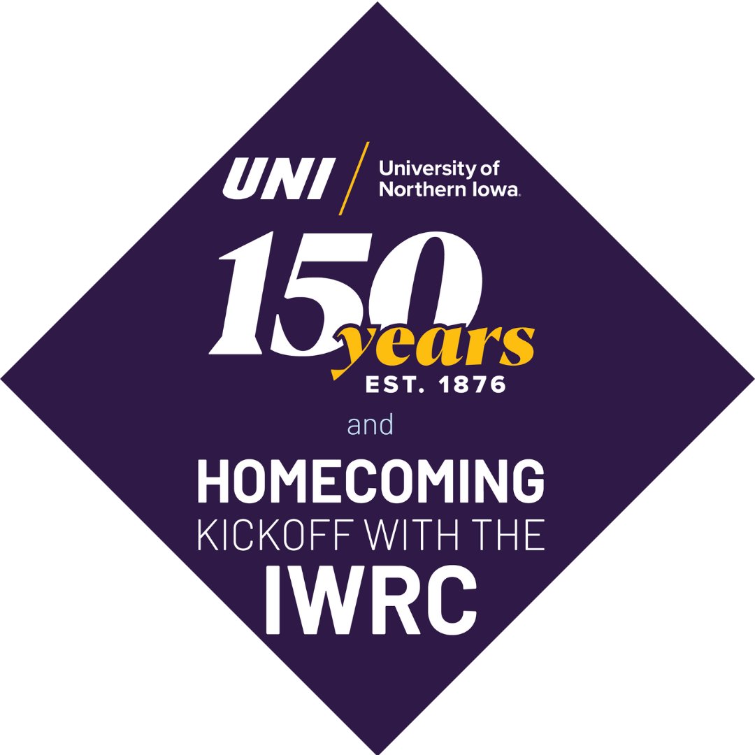 Come celebrate the University of Northern Iowa’s 150th Anniversary with the IWRC!

Join us for live music, interactive games, delicious food, and a great time! 🎯🧑‍🎨🎊

📍 6114 Chancellor Dr, Cedar Falls, IA 50613, USA