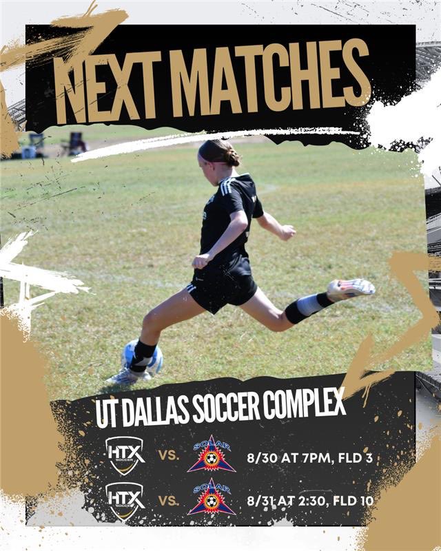 Baylee Schraitle (@bayleeschraitle) on Twitter photo Weekend forecast: high heat, higher competition.
Doubleheader locked in 🔒 and we’re facing one of the best — <a href="/SolarSoccerClub/">Solar Soccer Club</a> .
Let’s see what we’re made of. Grit > comfort. 💥⚽️🔥
League Openers
Saturday at 7PM
Sunday at 2:30PM
Class of 2028 | Center Back
<a href="/HTXSoccer/">HTX Soccer</a> Weekend forecast: high heat, higher competition.
Doubleheader locked in 🔒 and we’re facing one of the best — <a href="/SolarSoccerClub/">Solar Soccer Club</a> .
Let’s see what we’re made of. Grit > comfort. 💥⚽️🔥
League Openers
Saturday at 7PM
Sunday at 2:30PM
Class of 2028 | Center Back
<a href="/HTXSoccer/">HTX Soccer</a>
