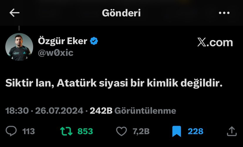 Biz böyle adamları destekleyeceğiz🙏🏻