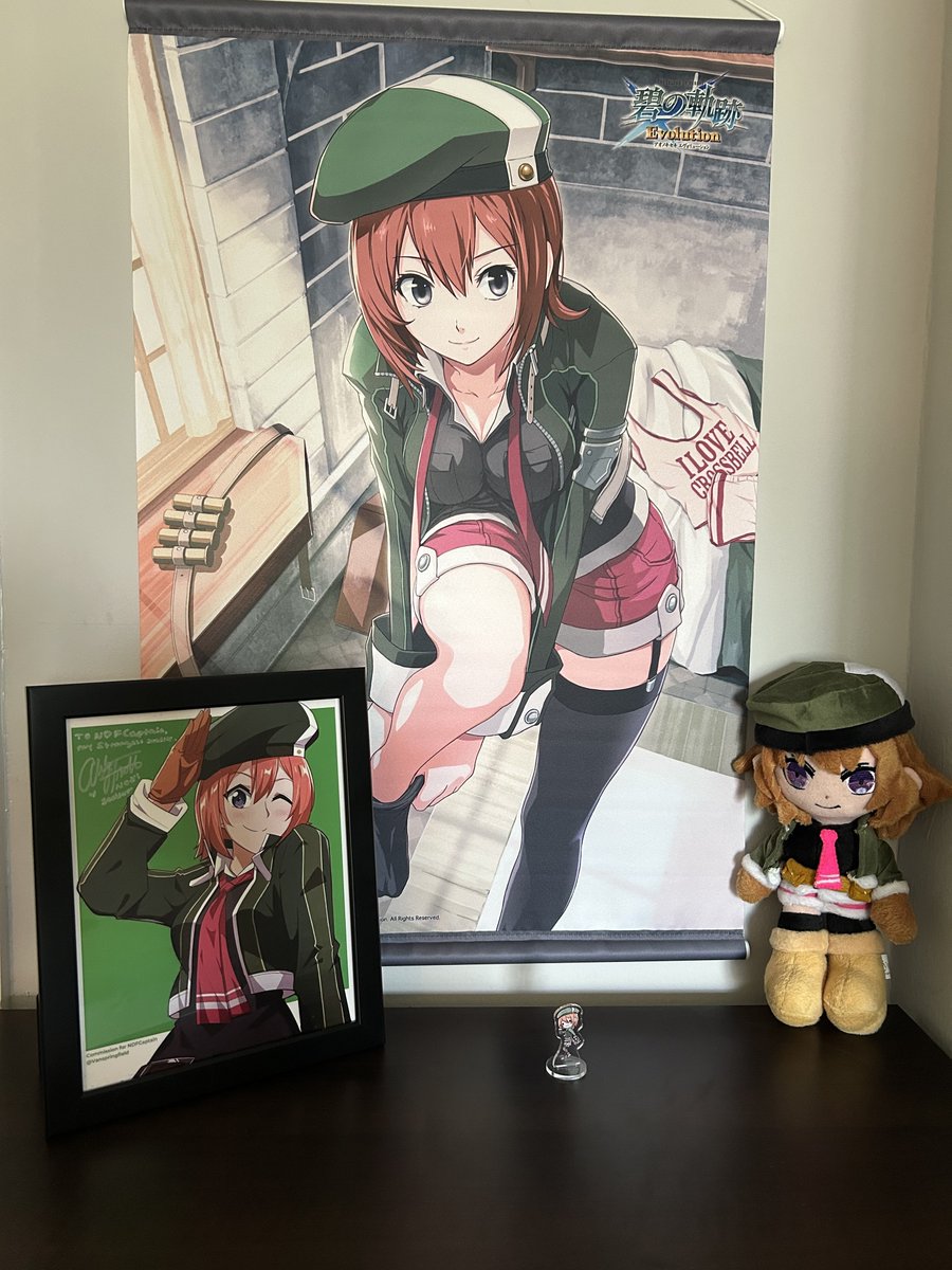 NDFCaptain's tweet image. I just got a Noel Seeker tapestry. Have I proven my love for her enough yet? 😂#Trails #Falcom #NoelSeeker