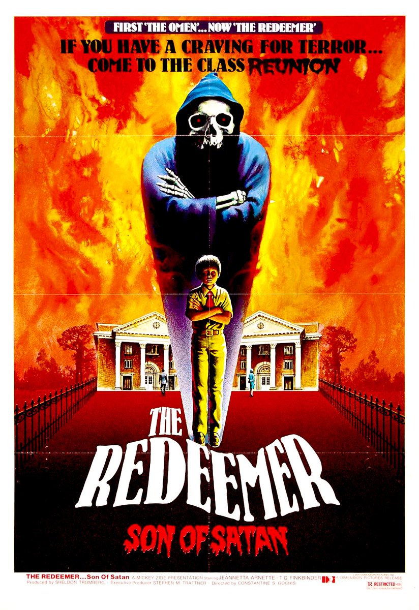 ☠️James🖤Horror👻 (@jamesxhorror) on Twitter photo #nw
The Redeemer: Son of Satan! (1978)
Thanks for the recommendation <a href="/jameshalco27146/">Redhead Horror dude</a> ! Had never heard of this so going for the obscure shout!!
5 mins in and I’m getting strong, low budget Omen vibes 🤣
Any other fans?
#horrorfam #mutantfam #nw
The Redeemer: Son of Satan! (1978)
Thanks for the recommendation <a href="/jameshalco27146/">Redhead Horror dude</a> ! Had never heard of this so going for the obscure shout!!
5 mins in and I’m getting strong, low budget Omen vibes 🤣
Any other fans?
#horrorfam #mutantfam