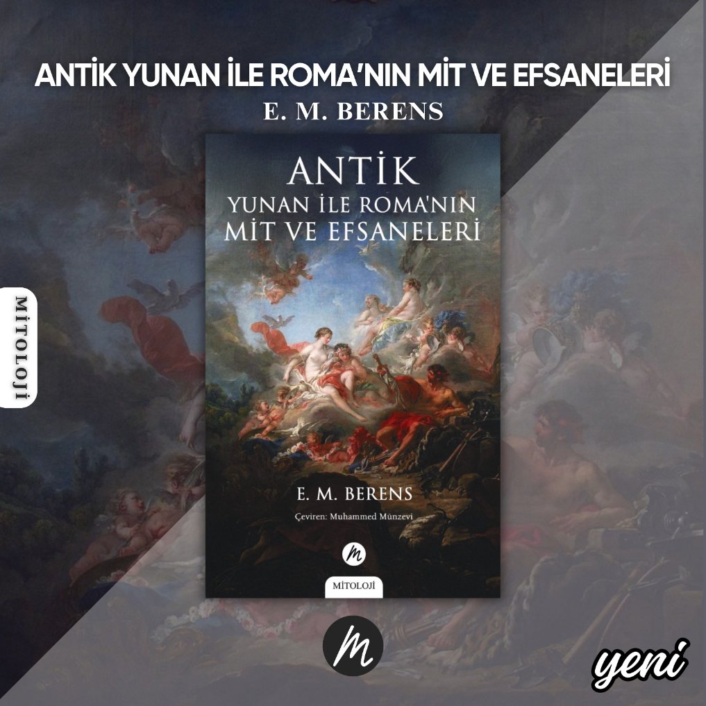 YENİ KİTAP

Antik Yunan ile Roma'nın Mit ve Efsaneleri | E. M. Berens

Satın almak için;
mahfelyayincilik.com/urun/antikyuna…

#mahfelyayıncılık #antikyunanileromanınmitvefsaneleri #mitoloji #mahfel #antikyunan #antikroma #mit #efsane