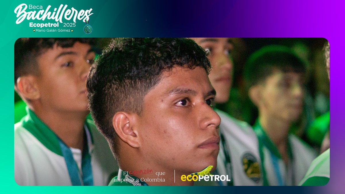 ECOPETROL_SA's tweet photo. Entregamos 100 becas a jóvenes de 32 departamentos.
✨ 42 mujeres y 58 hombres.
🌱 36 rurales y 64 urbanos.

Con #BachilleresEcopetrol seguimos cerrando brechas y apoyando el talento que construirá el futuro de Colombia.
#ElCorazónQueImpulsa https://t.co/cr3cZzOCmy