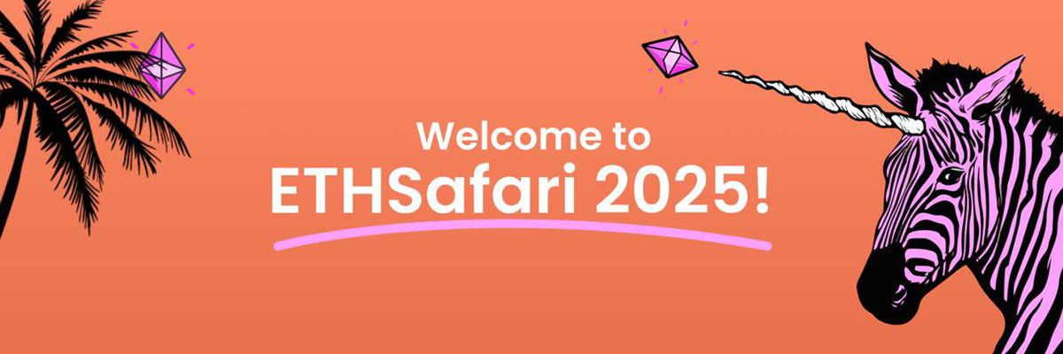 rkukiriza's tweet image. The #EthSafari2025 is back bigger and better! What's the #1reason you're not  missing the Eth Safari this year?  Excited to read your comments on this post!😉@ETHSafari @TheSafariDAO @BChainDevFest @0xblockbunch  @AnalyticSages @Decetracod @Realdavidlumala @jjembaemmanuel1