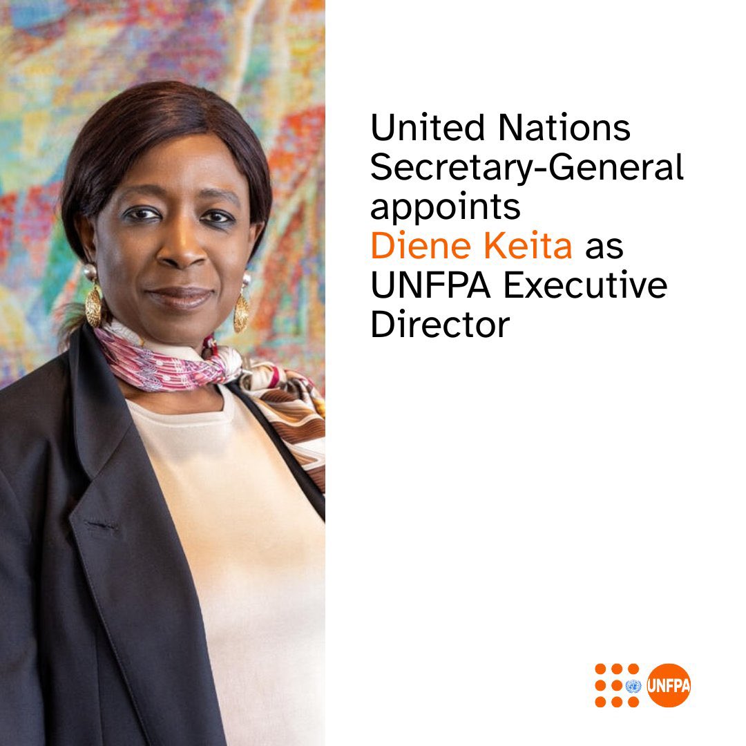 ToilyKurbanov's tweet image. UNFPA is one of the most active, caring and empowering agencies for UN Volunteers. UNFPA is more than a partner for UNV—we are family
Under the leadership of Diene Keita, inspiring friend and lifelong champion of volunteers, we’re looking forward to the next exciting chapter…