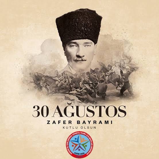 30 Ağustos 1922'de kazanılan zafer milletimizin esaret kabul etmeyeceğinin en güçlü göstergesi ve ortak gurur kaynağıdır.

Mustafa Kemal Atatürk’ün başkomutanlığında “ya istiklal ya ölüm” diyerek emperyalistlere ilk mağlubiyetini yaşatan kahramanlarımızı saygıyla anıyor, zaferin