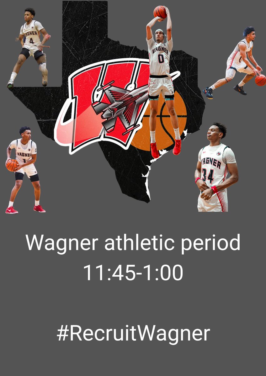 Wagner Boys Basketball (@wagnerboysbball) on Twitter photo Coaches come on out and take a look at the Tbirds!! Hardworking qualifiers!!
<a href="/GASOTim/">Tim Littlefield</a> <a href="/AlamoCityHoops1/">Alamo City Hoops</a> <a href="/UC_Exposure/">Russell "Coach V" Vanlandingham</a> <a href="/TU_Basketball/">Trinity Basketball</a> <a href="/SchreinerMBB/">SU Men's Basketball</a> <a href="/CoachJohnASmith/">Coach John A. Smith 🏀</a> <a href="/GASOBlue/">Blue Zertuche 🔗</a> Coaches come on out and take a look at the Tbirds!! Hardworking qualifiers!!
<a href="/GASOTim/">Tim Littlefield</a> <a href="/AlamoCityHoops1/">Alamo City Hoops</a> <a href="/UC_Exposure/">Russell "Coach V" Vanlandingham</a> <a href="/TU_Basketball/">Trinity Basketball</a> <a href="/SchreinerMBB/">SU Men's Basketball</a> <a href="/CoachJohnASmith/">Coach John A. Smith 🏀</a> <a href="/GASOBlue/">Blue Zertuche 🔗</a>