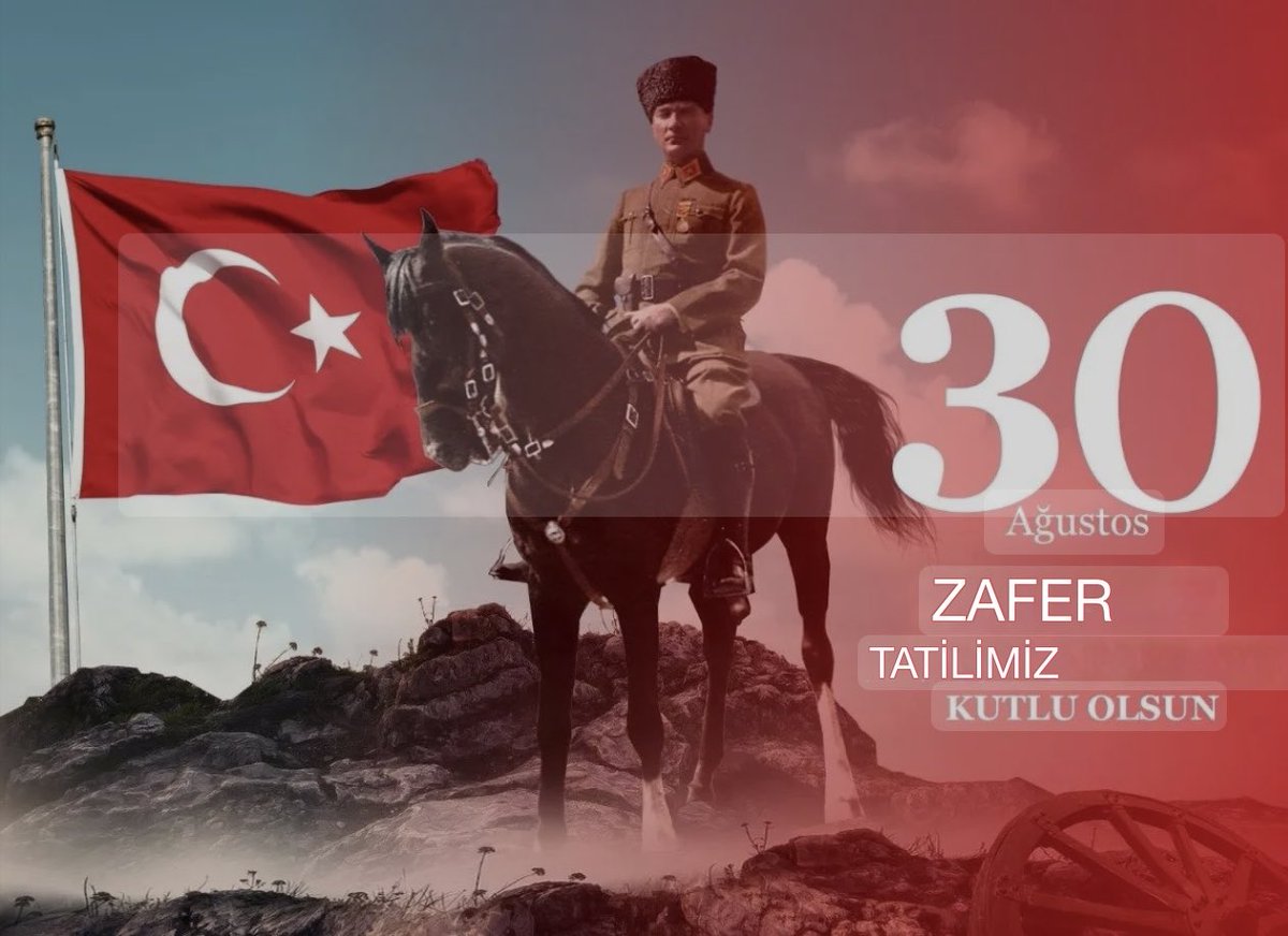 Zafer Bayramımız kutlu olsun 🇹🇷🇹🇷🇹🇷

#30Ağostus #ZaferBayramı