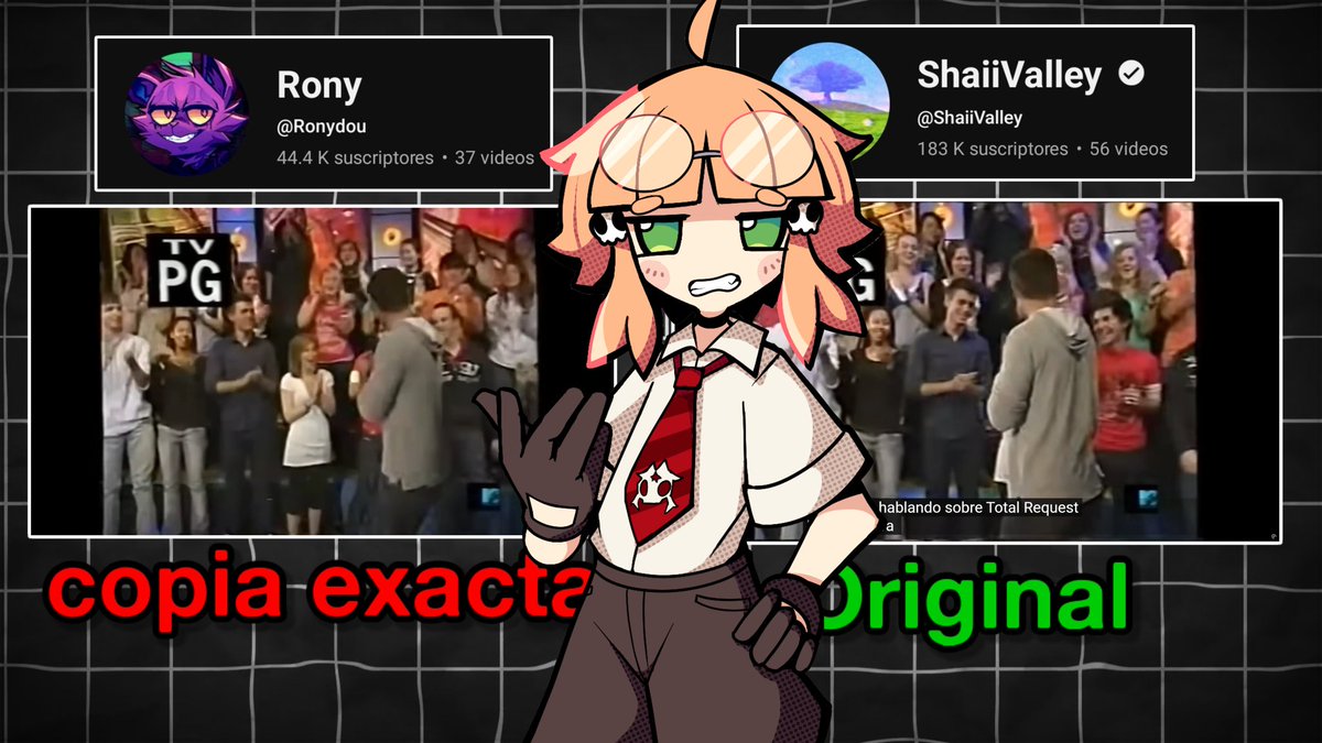Desde que vi que era canal de críticas y se pasó al contenido de lost media se me hizo muy sospechoso, llevo años haciendo este contenido y que salga alguien de la nada ya es raro.

Tal como se expuso en mi video más reciente rony ha copiado videos, muchos videos.

Que decepción.