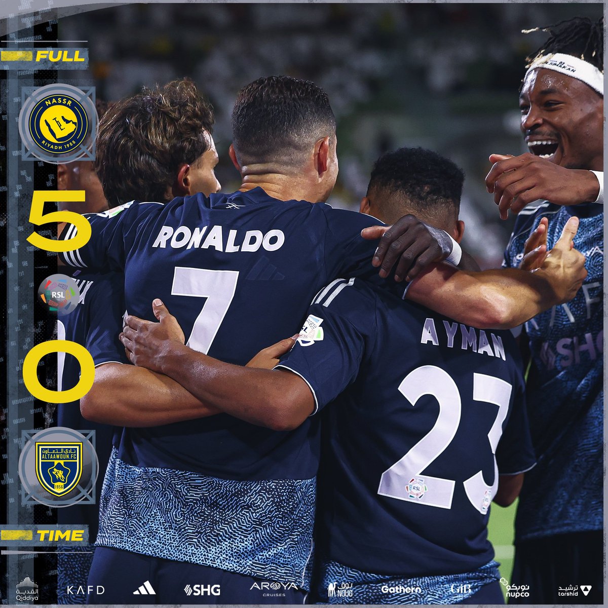 #النصريصعدنخيل_بريدةويلتهم_السكري
*ماشاءالله بداية مثيرة وخارج ارضه النصر
يفوز بخماسية ثلاثة منها من عزف الموسيقار
الجديدالممتع جواوفيلكس والتعاون بعد
الخامس يصرخ (صفٌر ياحكم)الاهم جمهور
النصرإبتسم وقال(الويكند)سعيد
#النصر_التعاون 
#جواوفيلكس
#فوزالنصر
#نصرجيسوس
#القصيم 
#الدون