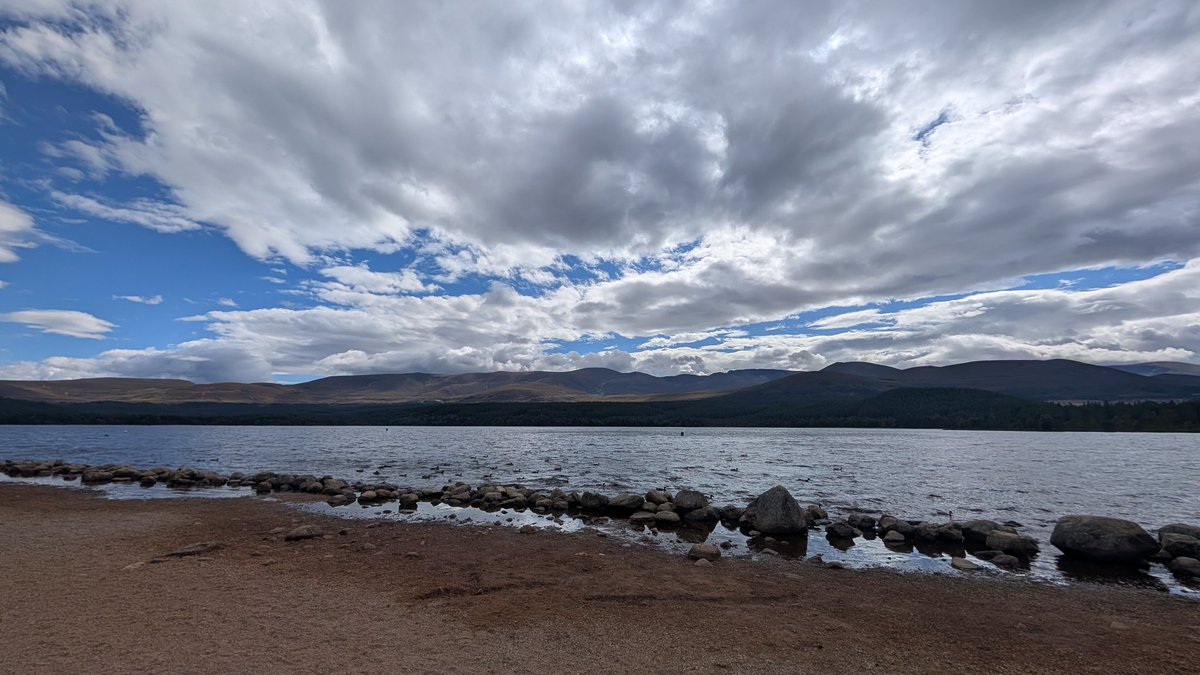 Loch Morlich this afternoon - a work trip out ❤️🏴󠁧󠁢󠁳󠁣󠁴󠁿