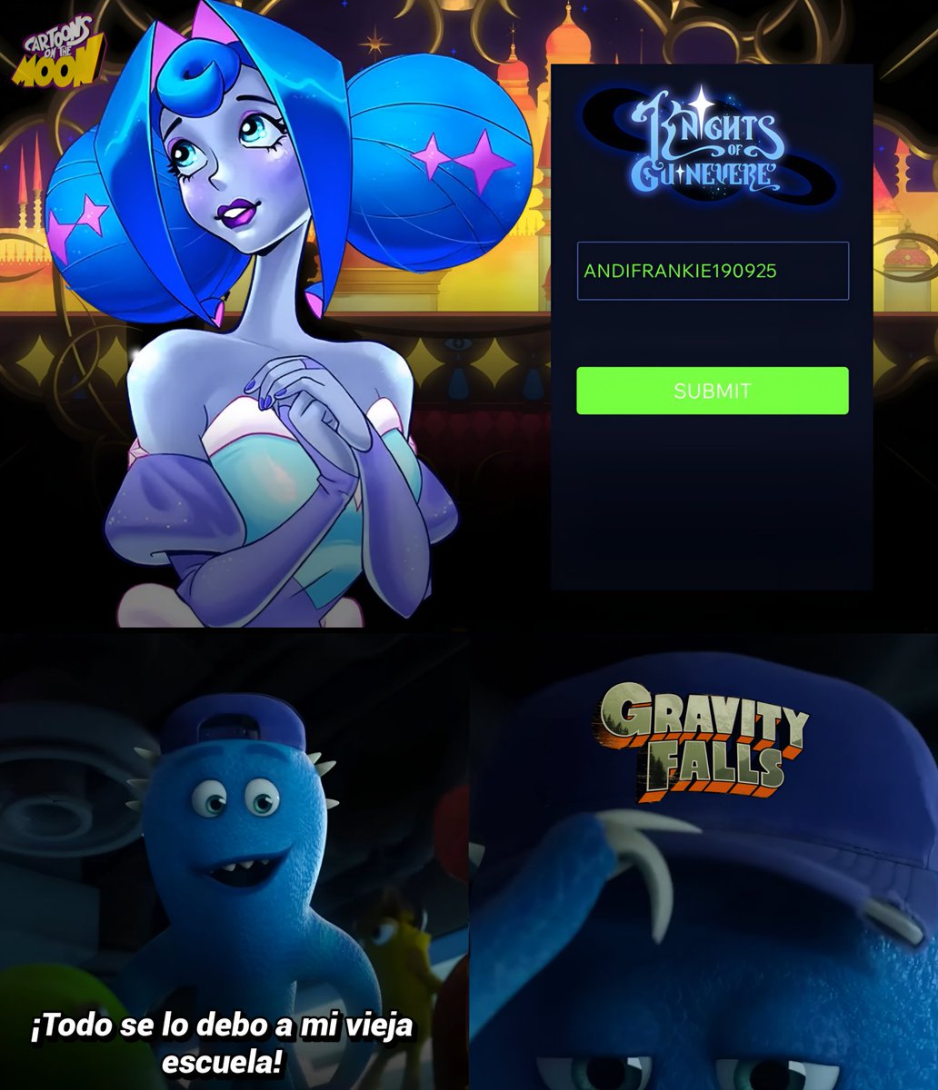 Un sitio web de Knights of Guinevere se activó con la llegada del tráiler:

Para ingresar a una sección secreta, tenías que descubrir un código. 

Como era de esperarse, al fandom no le tomó más de 10 minutos descifrarlo.