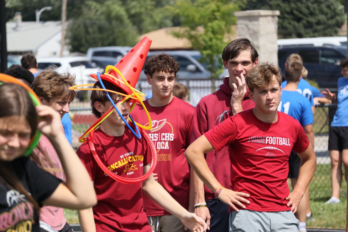 Today was a truly special day for our students. They welcomed Madonna School for a Field Day on the track and turf inside Rummel Stadium. It turned out to be a perfect afternoon filled with joy, energy, and fellowship.  Thank you to @madonnaalliance  for making our day!!