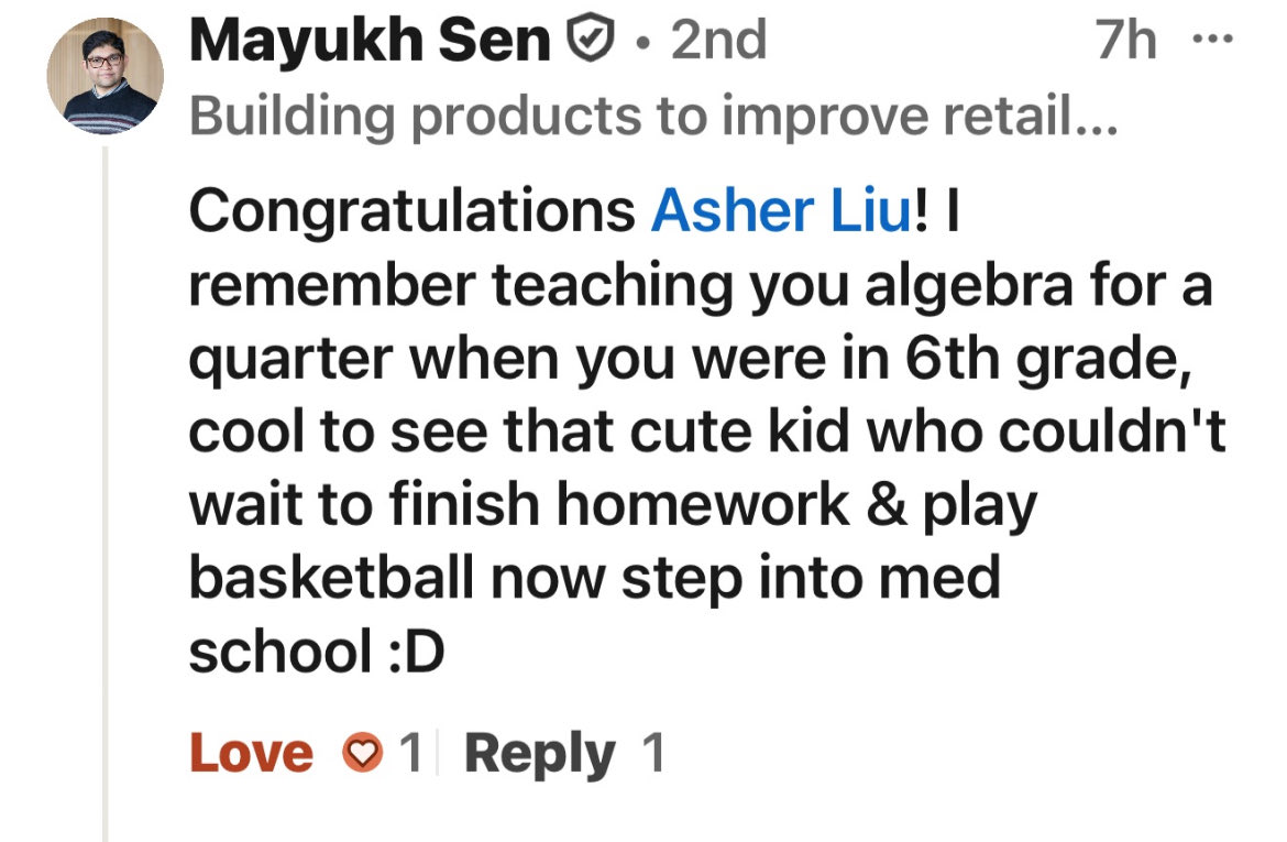 I posted my <a href="/TIME/">TIME</a> OpEd about a Hippocratic Oath for AI engineers (inspired by my son’s white coat ceremony) on <a href="/LinkedIn/">LinkedIn</a> and my son’s 6th grade math tutor chimed in! Take comfort, parents whose sports-loving kids would much rather hoop than learn algebra 🤣
