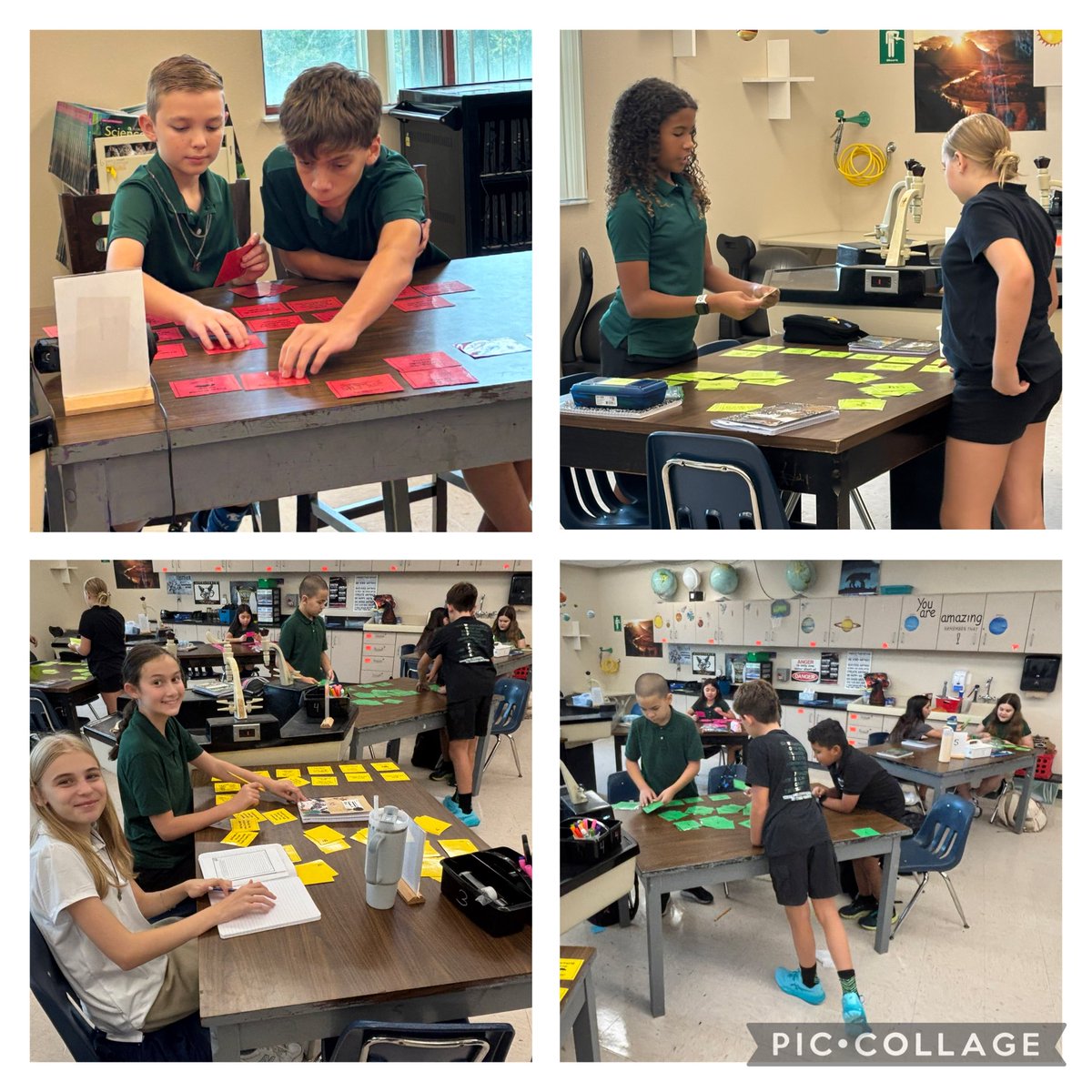 WalkerMiddleIB's tweet image. Students communicate and identify variables in an experiment with partners to solidify their comprehension of academic vocabulary. 🐺💚 #Communicator #Knowledgeable @HillsboroughSch @iborganization